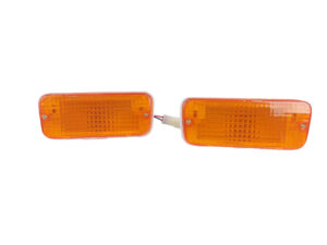 A8159 TOYOTA Hilux / Pickup 1979--83 Bumper Lamps | 81520-39325 | 81510-39325 |  | A8159 | Amber Lens
