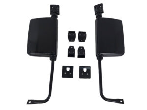 Pair Black Door Mirrors For Nissan Patrol GQ & Ford Maverick (1987-1997) - Left & Right