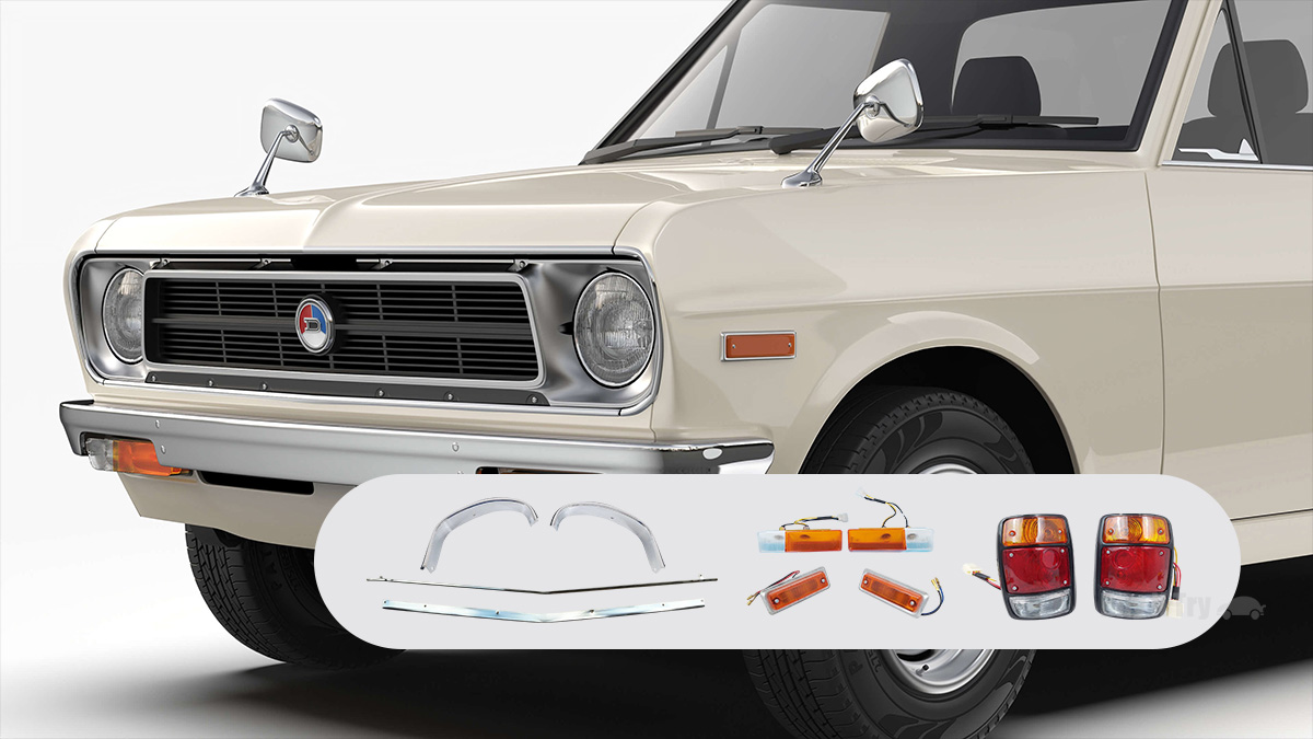 Turtle Brand Shifter Cover Rubber Boot For Datsun 1200 / Nissan Sunny B110 (74963-20900)
