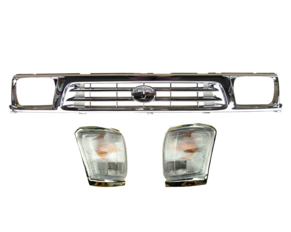 Z1025 TOYOTA Hilux 1998--00 Grille | 53111-35420 | 81510-35170 | 81520-35160 |  | Z1025 | Chrome-Plating