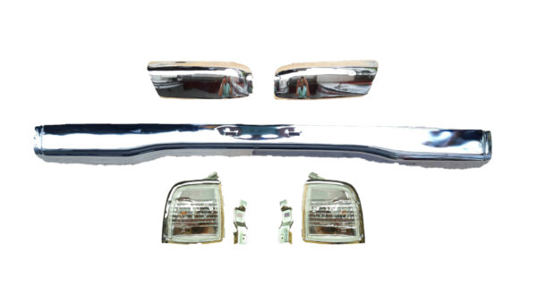 Z1064 ISUZU KB-27 Pickup 1988--96 Front Bumper & Side Bumper | 8970433050 | 894434591 | 894434590 | 8944345683 | 8944345673 |  | Z1064 | Chrome