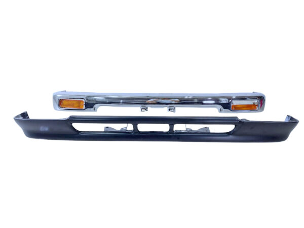 Z1091 TOYOTA Hilux / Pickup 1989--97 Front Bumper & Side Bumper | 81520-89133 | 81510-89133 | 52101-89107 | 52101-35060| 52012-89115 52011-89115 | 53911-35010 | | Z1091 | Black | Chrome | Amber