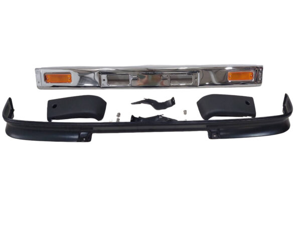 TOYOTA Hilux / Pickup 1987--88 Front Bumper & Side Bumper | 52111-89139 | 52103-89103 | 52102-89103 | 52011-89113 | 52011-89112 | 81520-39125 | 81510-39125 | 53911-89111 |  | Z1098 | Black | Chrome | Amber